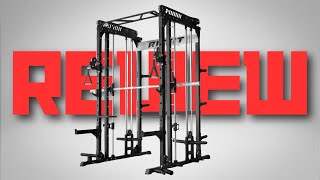 RitFit M1 MultiFunctional Smith Machine The Ultimate Compact Solution for Your Home Gym [upl. by Aleak]