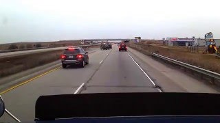 Tailgater gets brake checked and then crashes [upl. by Janerich]