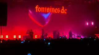 Fontaines DC  Televised Mind  live in Milano 2024 [upl. by Acirtap]