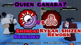 Rykanshizen rework vs shindai Akuma rengokushindo life [upl. by Saisoj161]