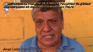 Autoridades se roban 10 Millones de soles para el saneamiento en Palpa Ica Perú [upl. by Fatimah]