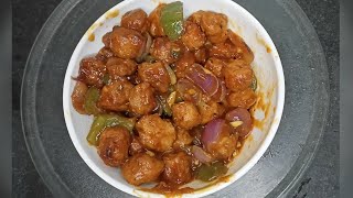 soybean manchurian bnao aur maje se Khao food indianfood recipe cooking [upl. by Aicilana613]