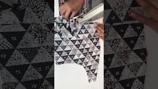 Nighty Design Cutting And Stitching  Maxi cutting stitching nighty shorts youtubeshorts [upl. by Sexela]