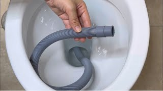 🔥 The plumbers hide it from us I lowered the hose into the toilet and a miracle happened [upl. by Anuqahs]