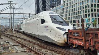 Neuer TGV M mit SBB Re 44 II in Zürich Altstetten [upl. by Haberman676]