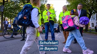 Schulstart in Bayern  Bayern [upl. by Panta]