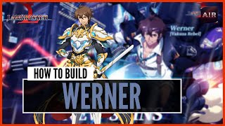 Langrisser M  How to build and use Werner Full Guide [upl. by Johnston]