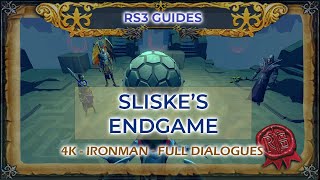 RS3 Sliskes Endgame Quest Guide 2022  All Fights w T75  Realtime Maze Guide  All Cutscenes [upl. by Olgnaed]