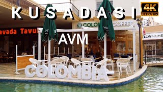 KUŞADASI AVM AYDIN TÜRKİYE  SHOPPING CENTER  January 2024  4k UHD 60fps  Wanderlust Feet Vlog [upl. by Hawley]