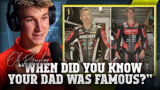 Oli Bayliss talks about living in the shadow of 3Time world Champ Troy Bayliss  Gypsy Tales [upl. by Alauqahs278]