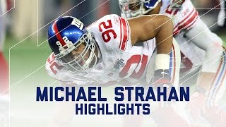 Michael Strahan Career Profile  NFL Legend Highlights [upl. by Naiva]