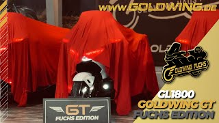 Honda Goldwing GL1800 als Sondermodell quotGT Fuchs Editionquot [upl. by Sonny642]