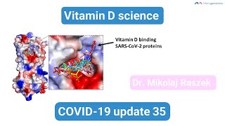 Vitamin D science  COVID19 update 35 [upl. by Anaihr993]