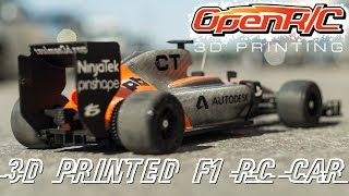 3D Printed OpenRC F1 RC Car [upl. by Cul745]