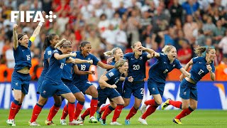 England v France Full Penalty Shootout  2011 FIFAWWC QuarterFinals [upl. by Schumer]