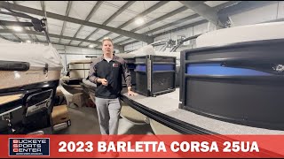 2023 Barletta Corsa 25UA Boat Walkthrough [upl. by Larry]