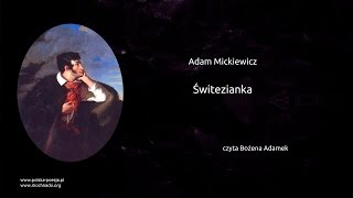 Adam Mickiewicz  Świtezianka [upl. by Leugimsiul]