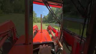 AGCO Allis and Krone Tedder tedding hay [upl. by Adnuhs]