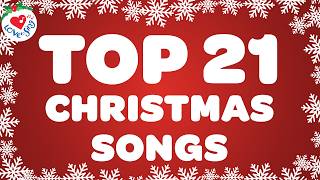 Top 21 Christmas Songs and Carols 🎅 Best Christmas Song Playlist [upl. by Ynitsed]