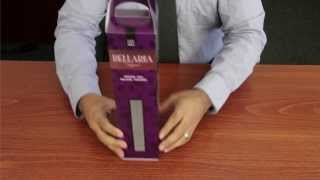 Wine Box Instructional Packaging Assembly [upl. by Adamo201]