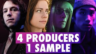 4 PRODUCERS FLIP THE SAME SAMPLE Daedelus Sarah Longfield WangleLine Ben Levin [upl. by Ajtak722]