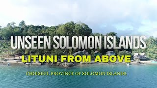 Unseen Solomon Islands Lituni Village from Above [upl. by Querida]