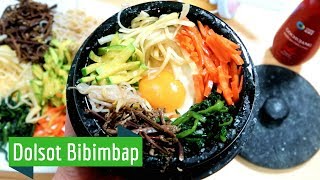 How to make Dolsot Bibimbap ft wild veggies [upl. by Ybeloc]