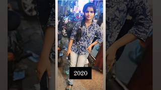 2020 to 2024 transition 😎🔥trendingshorts youtubeshorts vlog transition plz do subscribe frnds🙏🙏🥰 [upl. by Zebe]