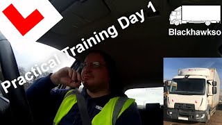 HGV Class 2 Training Update Practical Day 1  01032022 [upl. by Justinn]