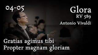 Gloria RV589 Gratias agimus tibi amp Propter magnam gloriam  Antonio Vivaldi  Seoul Catholic Singers [upl. by Ambrosane]