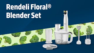 Beko Rendeli Floral® Blender Set ile Evimize Sağlık [upl. by Aizirtap66]