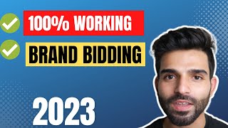 NEW Make Money With This Brand Bidding Technique 100 Working [upl. by Lamphere]