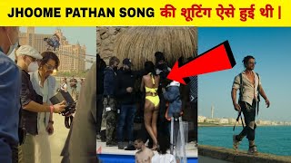 Making of Jhoome Jo Pathaan Song  Pathaan  Shah Rukh Khan  Deepika Padukone [upl. by Esirehs]