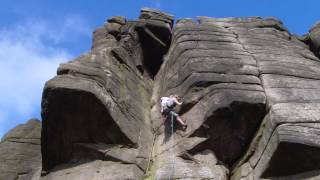 Climbing Retroversion Stanage [upl. by Ettennod612]