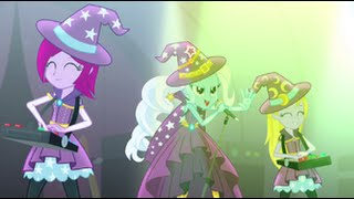 Greek Equestria Girls Rainbow Rocks  Tricks Up My Sleeve HD [upl. by Nolyat]