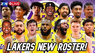 Lakers Roster Update Lakers Add Christian Koloko Lakers Training Camp Approach [upl. by Umeko874]