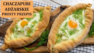 🍳 Chaczapuri adżarskie  pokochasz ten przysmak 🥚 Gotowanie Po Mojemu [upl. by Windzer]