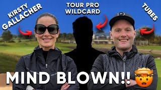 We Still Can’t Believe THIS HAPPENED   Tubes Kirsty Gallacher And Tour Pro Wild Card SCRAMBLE [upl. by Ellennad858]