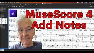 How To Add Notes in MuseScore 4 [upl. by Dnana240]