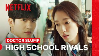 Park Hyungsik and Park Shinhye are High School Rivals  Doctor Slump  Netflix Philippines [upl. by Amehr]