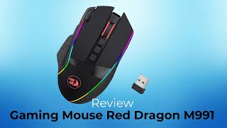 RedDragon M991  Funk Gaming Mouse mit RGB Beleuchtung Was bekommt man für 60 Euro [upl. by Leilamag]