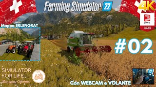 02 NUOVO CAMPO E PRIMO INSILATO con Sten 84  ERLENGRAT  FARMING SIMULATOR 22 ITA 4K [upl. by Darees]