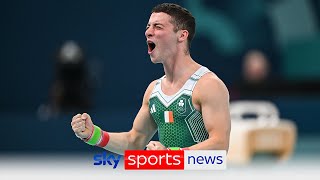 Rhys McClenaghan wins pommel horse gold for Ireland [upl. by Adriene]