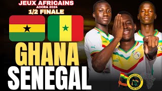 🔴LIVE GHANA  SÉNÉGAL  12 FINALE DES JEUX AFRICAINS ACCRA 2024  ALLEZ LES LIONCEAUX 🇸🇳 [upl. by Nabila452]