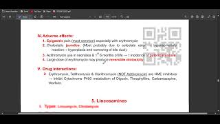 Chemotherapy Protein synthesis inhibitors 3 [upl. by Kcirrek]