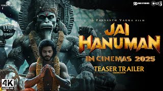 Jai Hanuman  First Trailer 2024  Prasanth Varma Teja Sajja  RKD Studio [upl. by Purdum740]