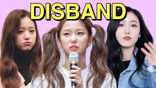 Kpop Groups That Disbanded In 2021 [upl. by Maurie]