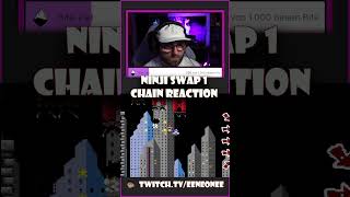 Ninji Swap 1 CHAIN REACTION kaizo retro newstreamer smw eeneonee nintendo twitch [upl. by Rfinnej667]