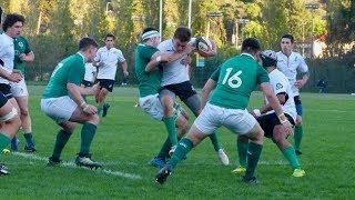 Irish Rugby TV Portugal U18s v Ireland U18 Clubs  Try Highlights [upl. by Junie]