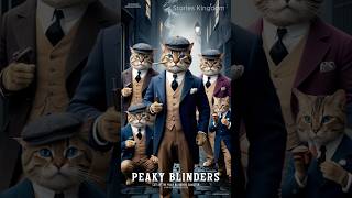 Peaky Blinders Cat Version  cat peakyblinders trending [upl. by Oiciruam]